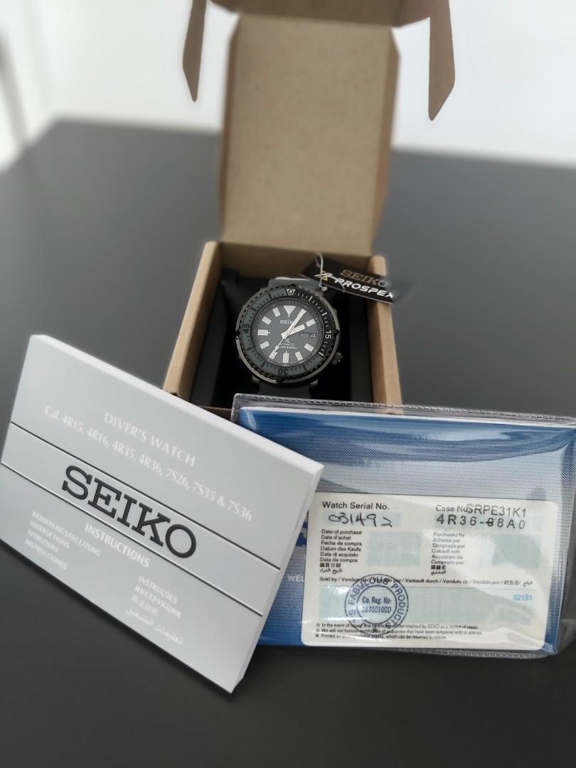 LNIB Seiko Tuna Urban Safari (SBDY061) Automatic Watch, Luxury, Watches on  Carousell