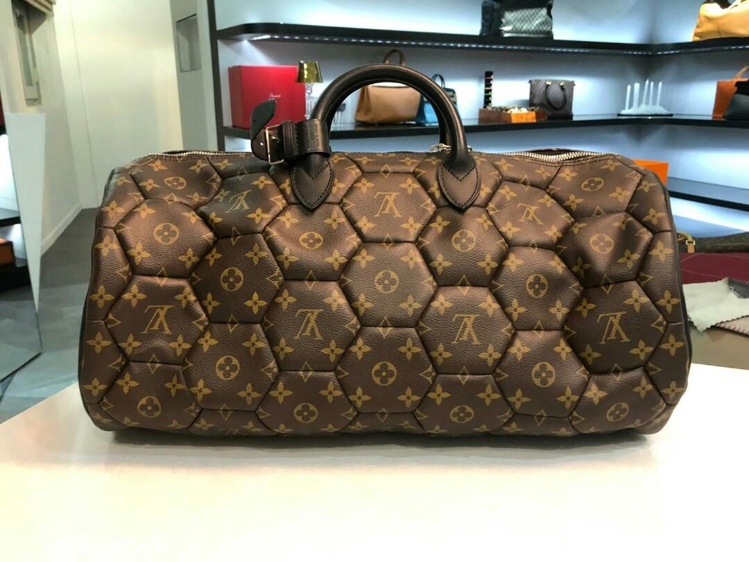 Louis Vuitton Monogram Canvas Hexagon Keepall Bandouliere 45