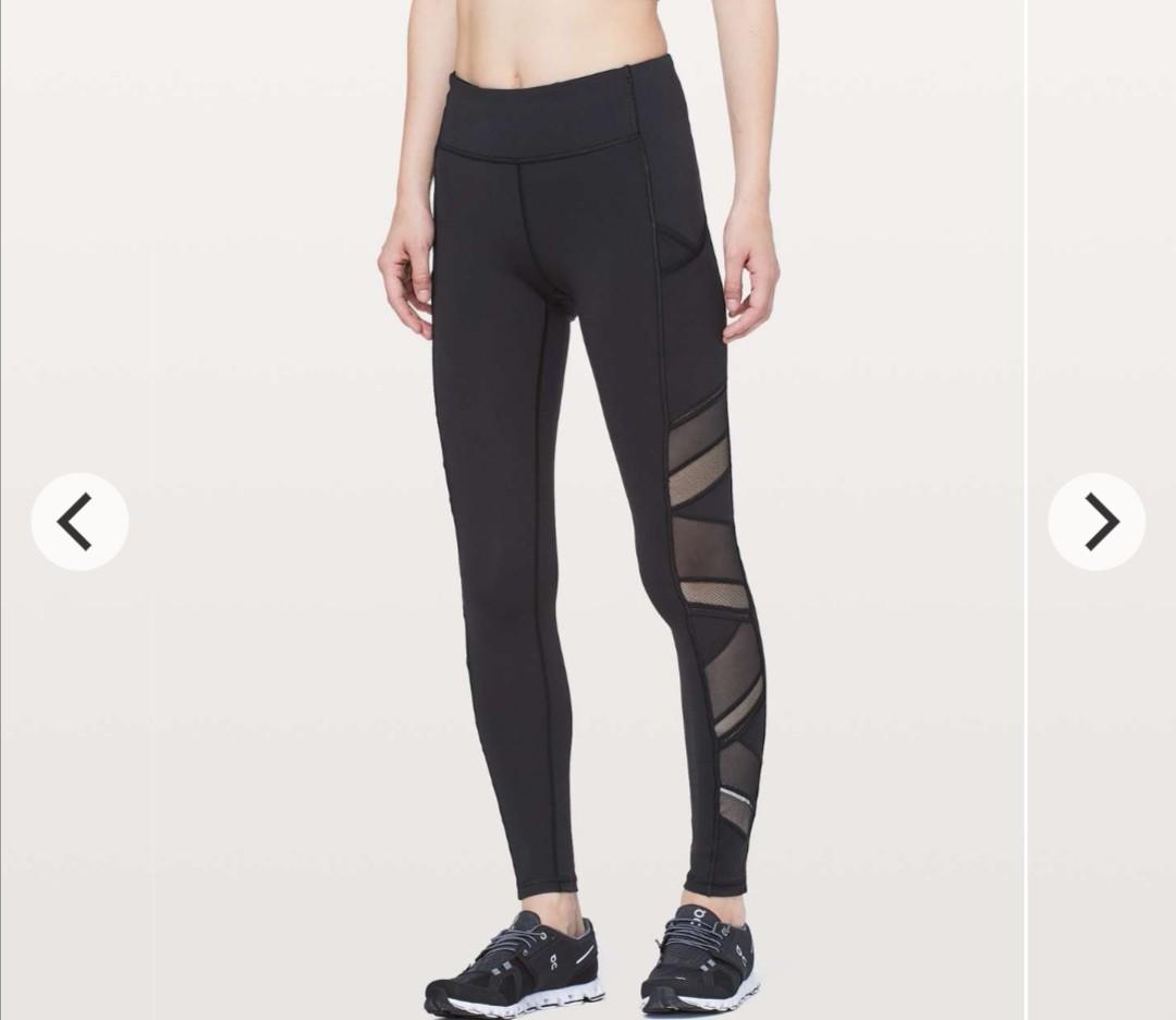 Lululemon Speed Up Tight / Leggings - Mesh, Women's Fashion, Bottoms, Jeans  & Leggings on Carousell