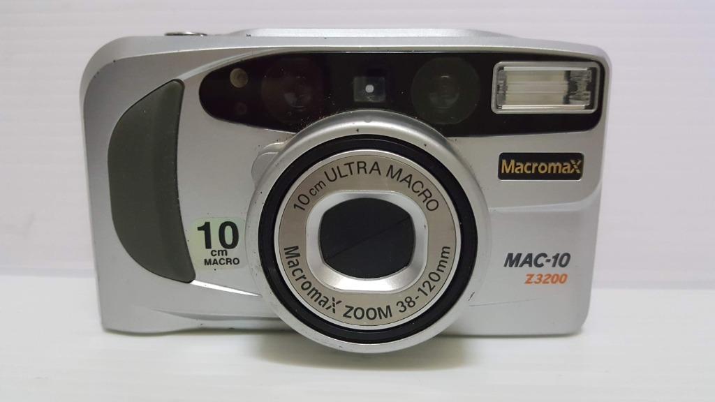 Macromax Mac-10 z3200 底片相機沒電池, 相機攝影, 相機在旋轉拍賣
