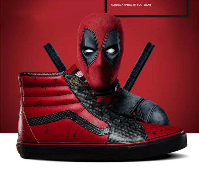 supreme deadpool shoes