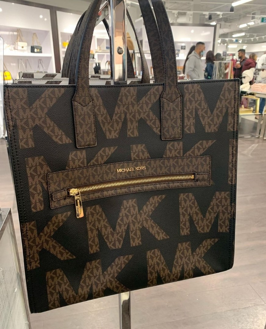 Michael Kors Bags | Michael Kors Kenly Tote | Color: Cream | Size: Large | Amandakinder84's Closet