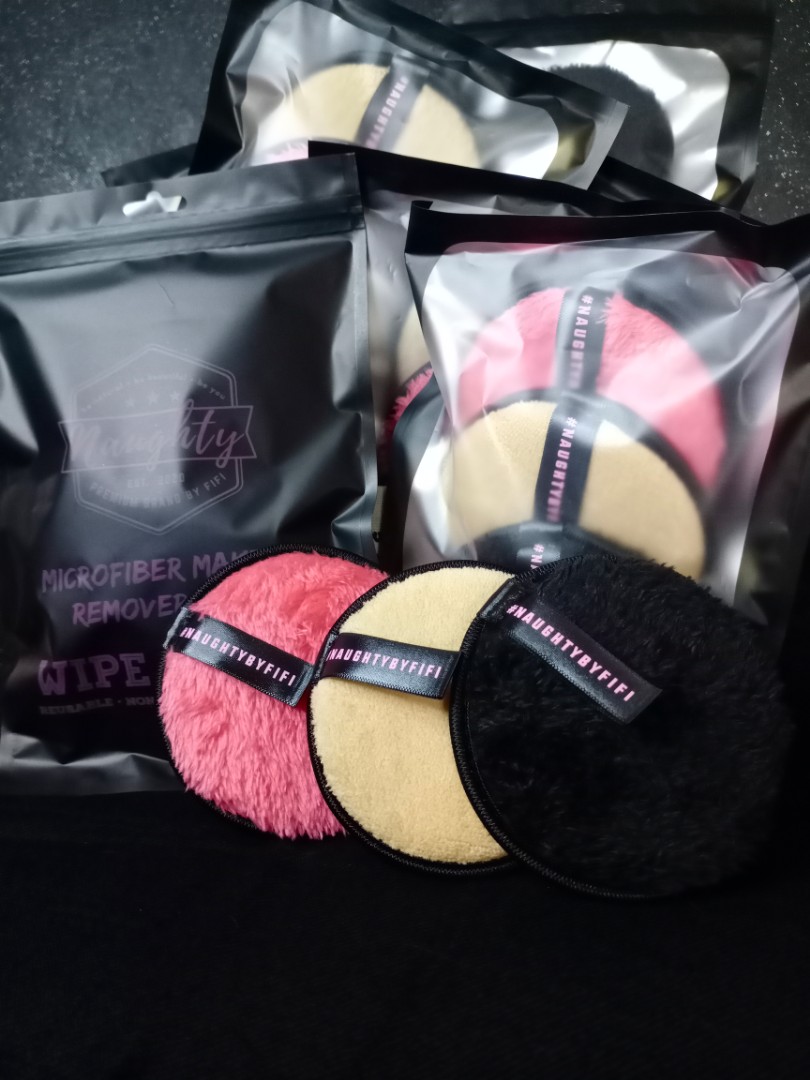 microfiber makeup remover pads