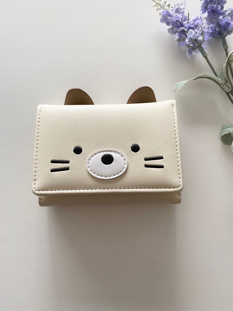 Cute cat on sale wallet