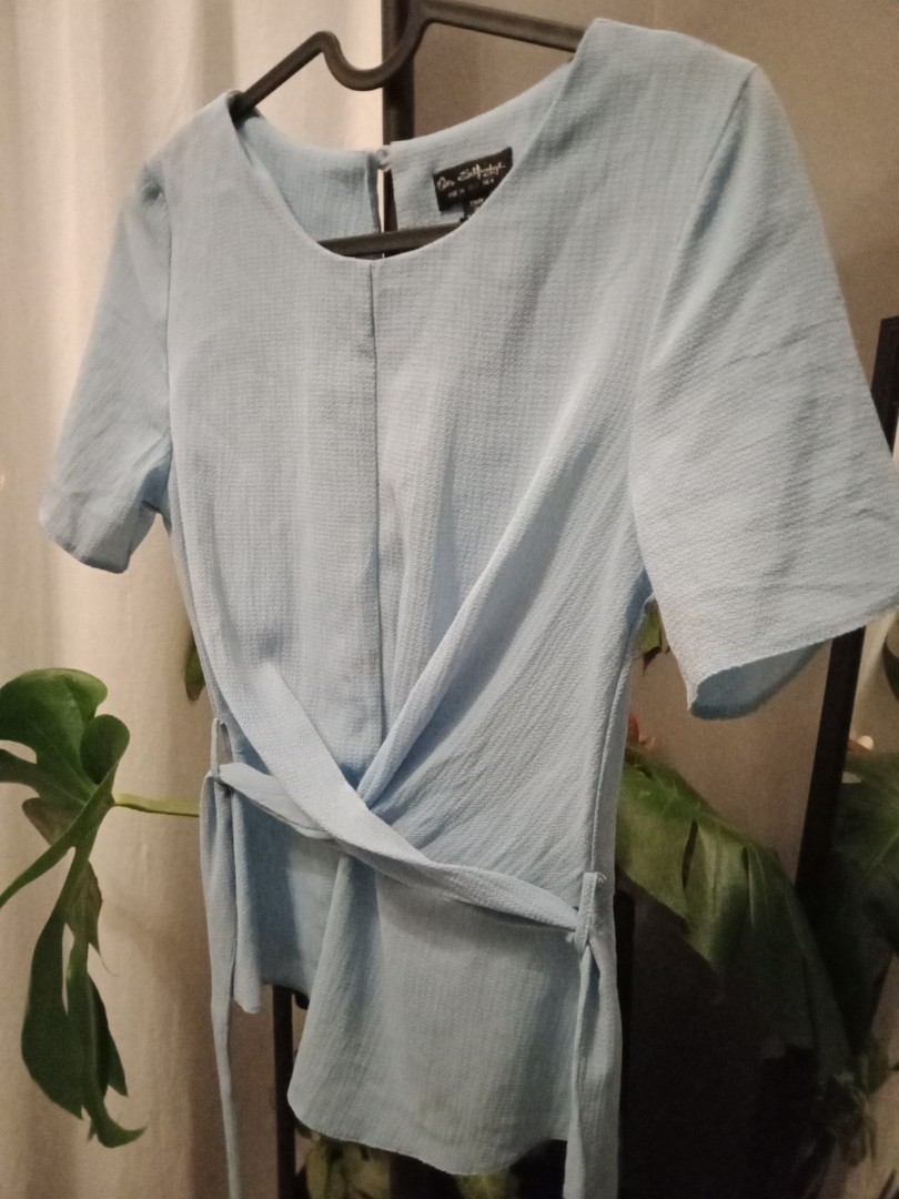 miss selfridge peplum top