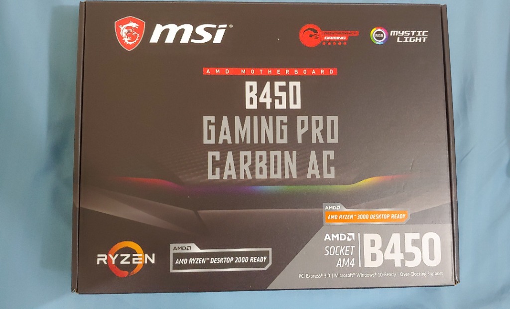 B450 gaming pro carbon ac ryzen 3000 store