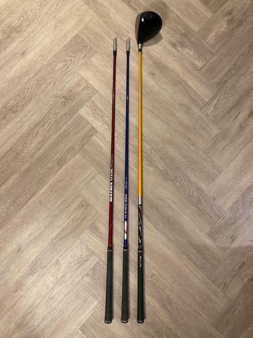 Nakashima HTEC Titanium 10.5 Driver with 3 shafts, Sports Equipment