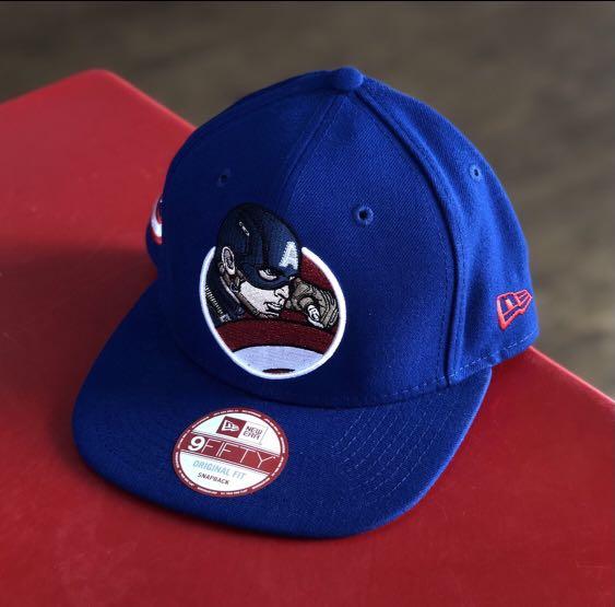 New Era Snapback Captain America civil war MARVEL Men s Fashion