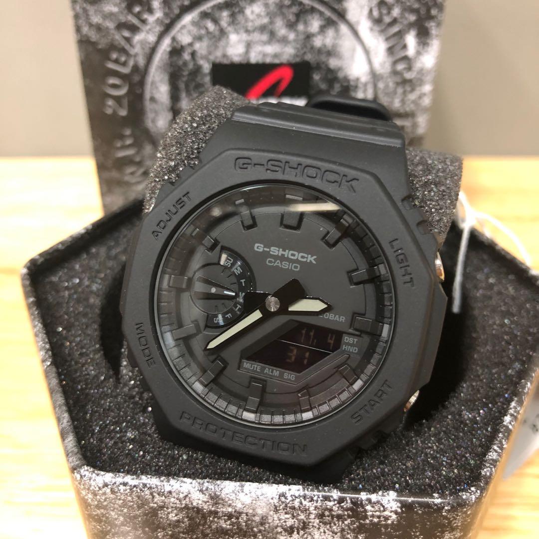 G shock ga deals 2100 triple black