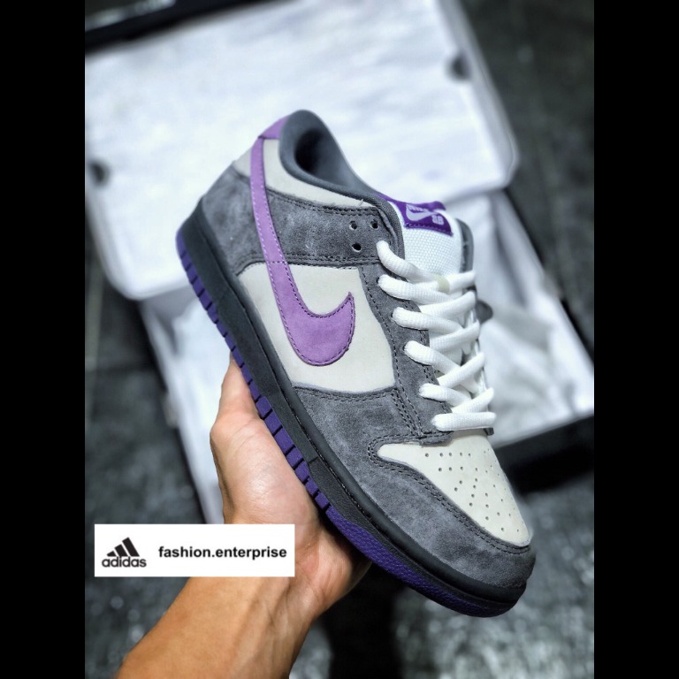 nike sb dunk low purple pigeon