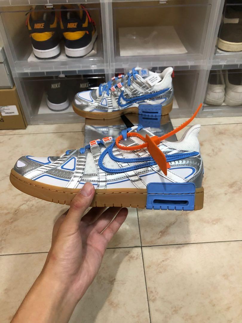 Nike x Off White Rubber Dunk Low UNC US8