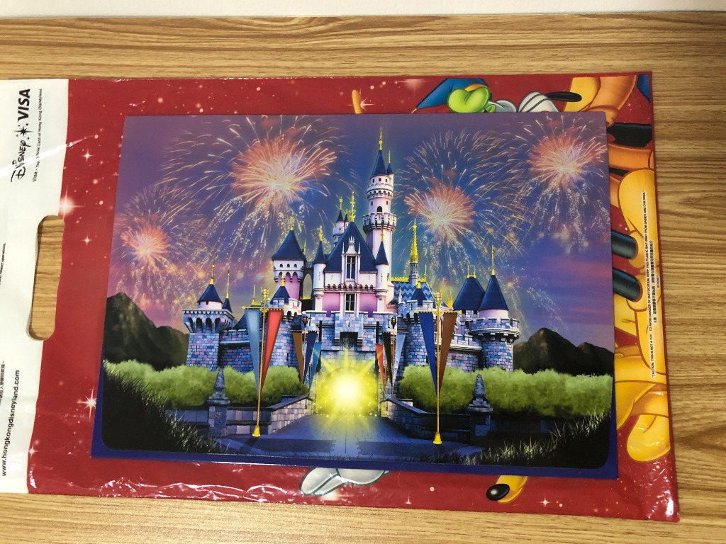 [Official][Authentic][New] Disneyland Hong Kong Folder (Mickey Minnie ...