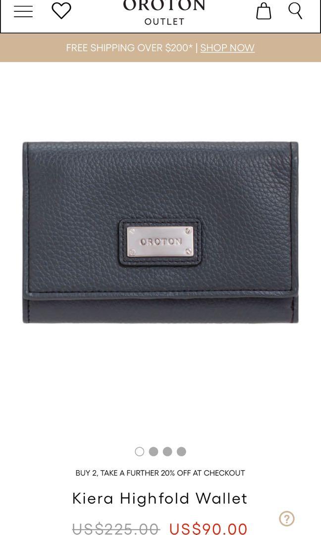 Oroton Kiera Highfold Wallet Women s Fashion Bags Wallets