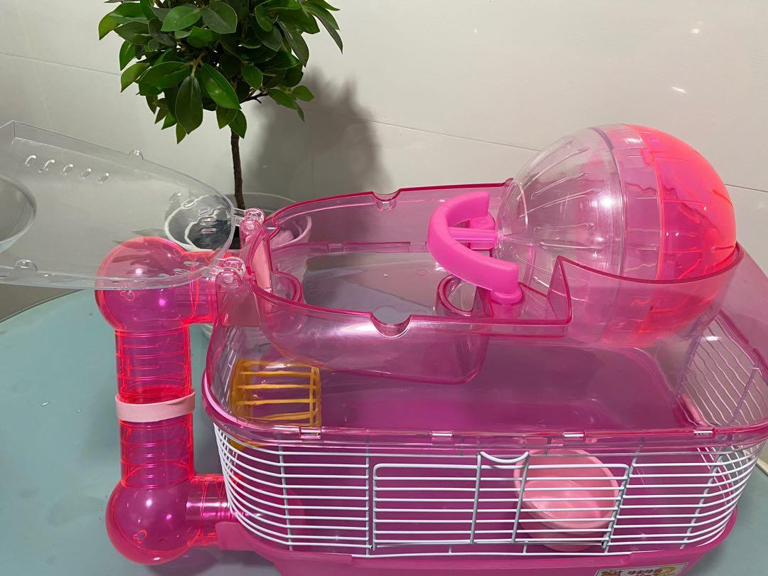 pink hamster accessories