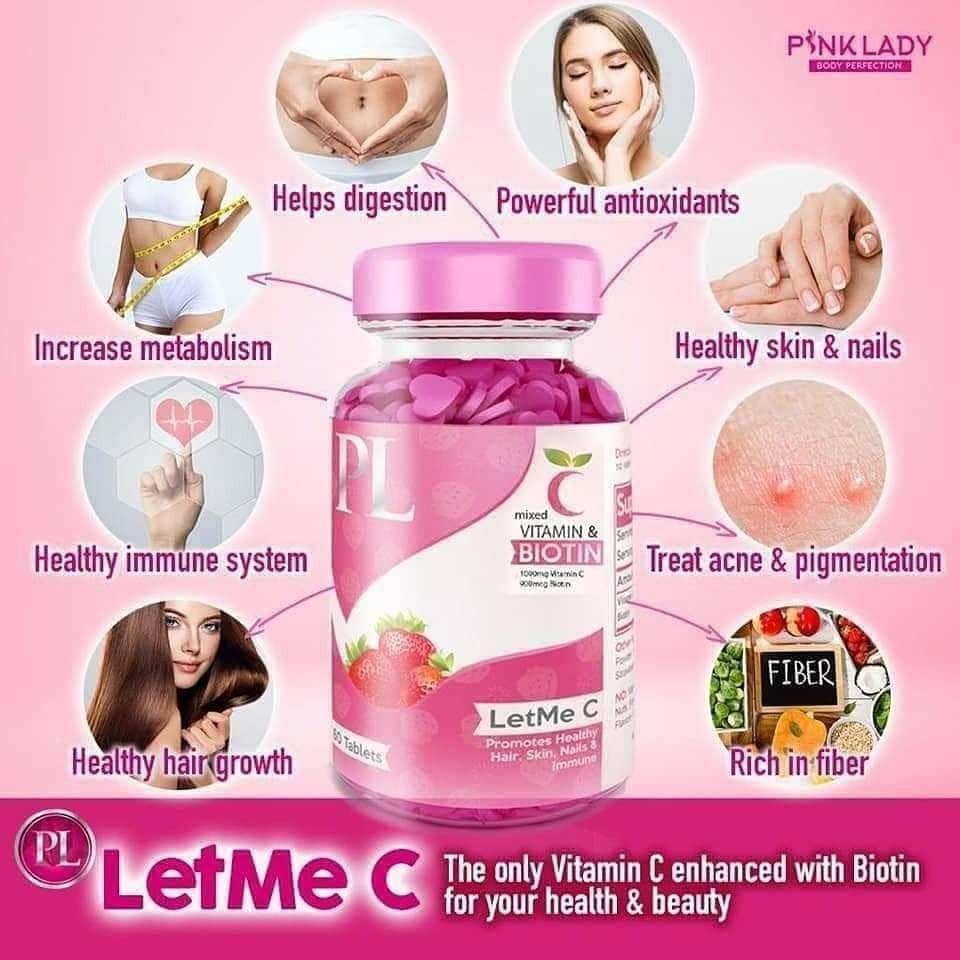 Pink Lady Letme C Beauty Personal Care Bath Body Body Care On Carousell
