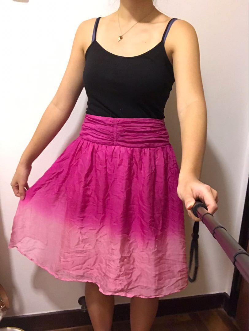 Pink ombre skirt Clearance