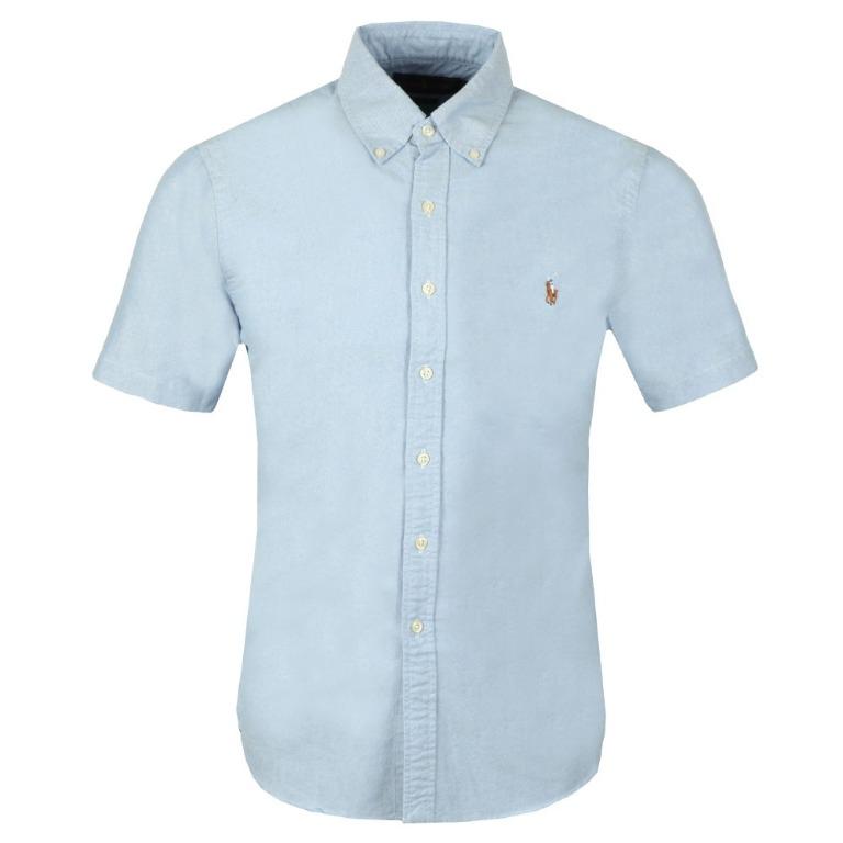 Ralph lauren short outlet sleeve oxford shirt