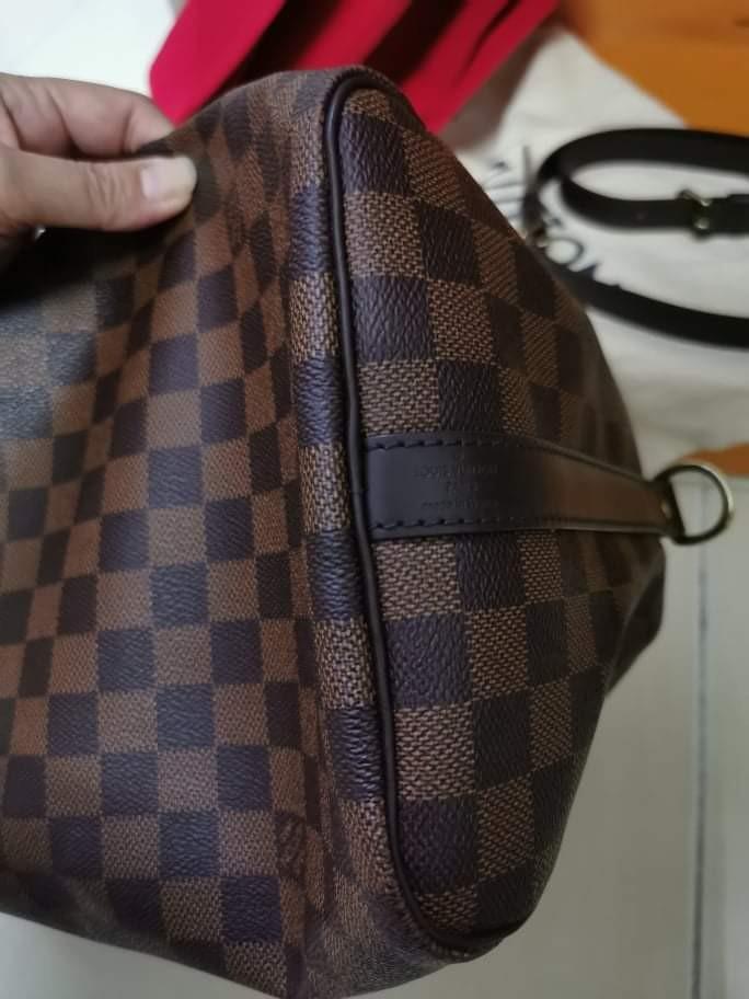 Louis Vuitton Speedy 25 Bandouliere (strap missing) Damier Ebene