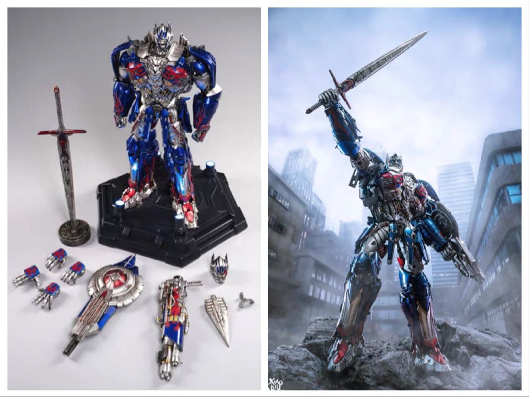 Transformers Toyworld Toy World TW TW F01 Knight Orion aka Age of Extinction AOE The Last Knight TLK Optimus Prime Deluxe Version MISB plus One Free Autobot Dry Decal Sheet Hobbies