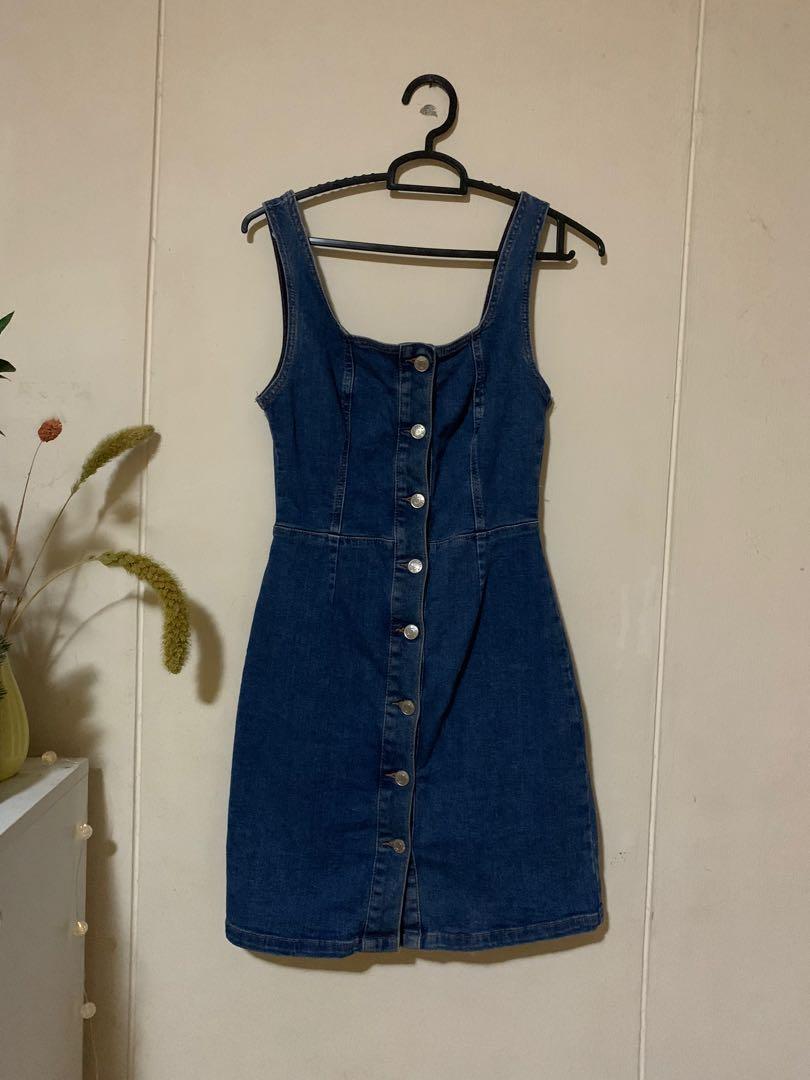 Primark denim dress clearance