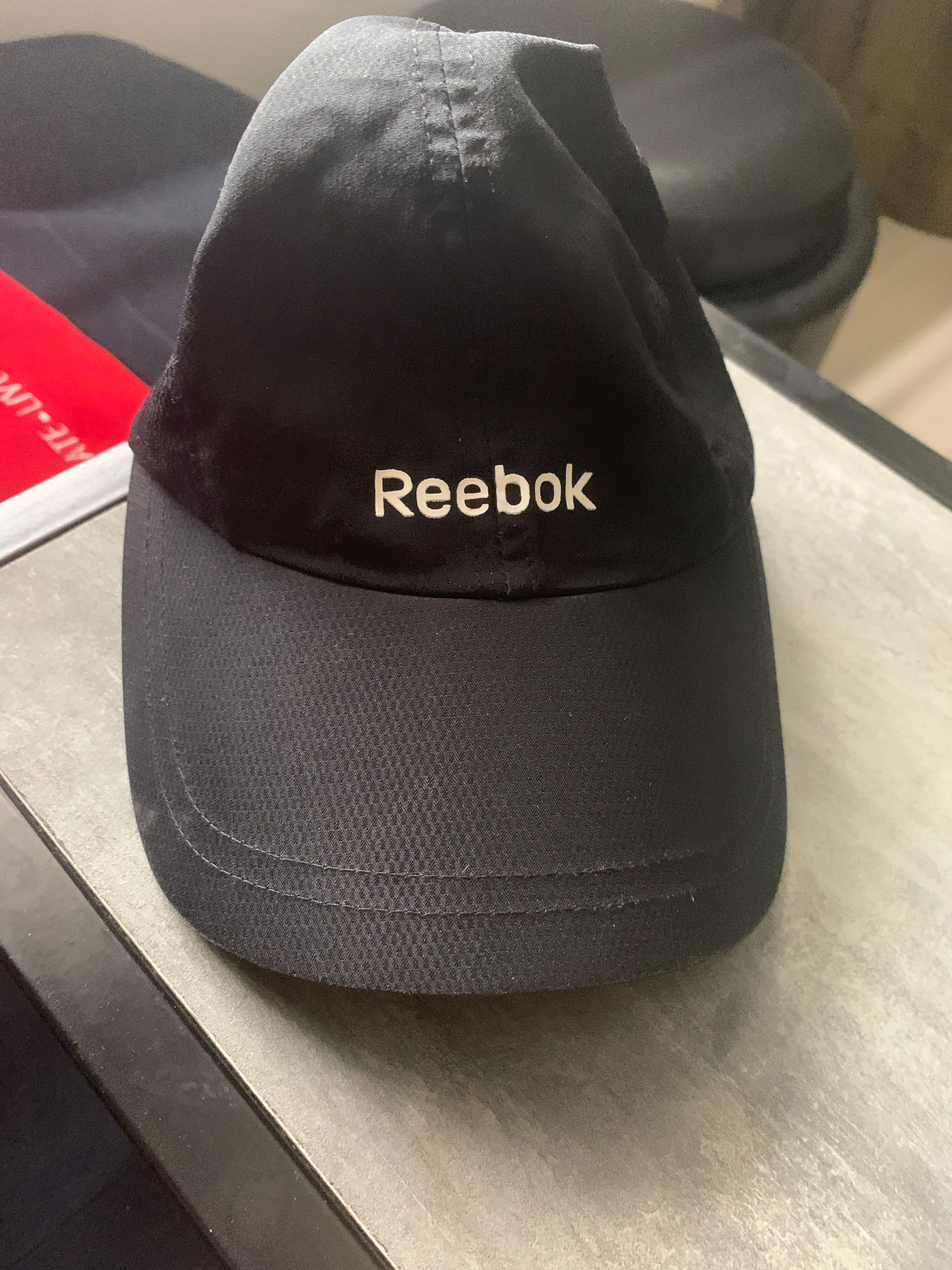 reebok black hat