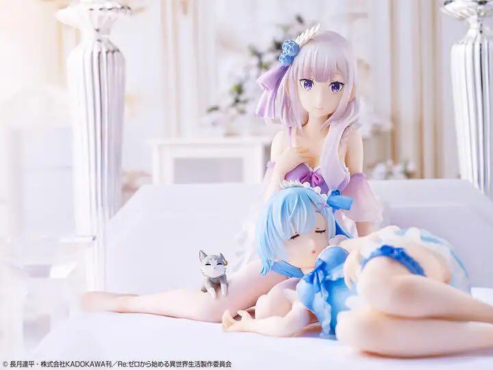 Re:Zero Starting Life in Another World Towel set of 3 Rem Emilia Banpresto