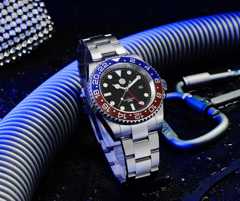 CHINESE NEW YEAR SPECIAL! SAN MARTIN GMT PROFESSIONAL 200M DIVE WATCH