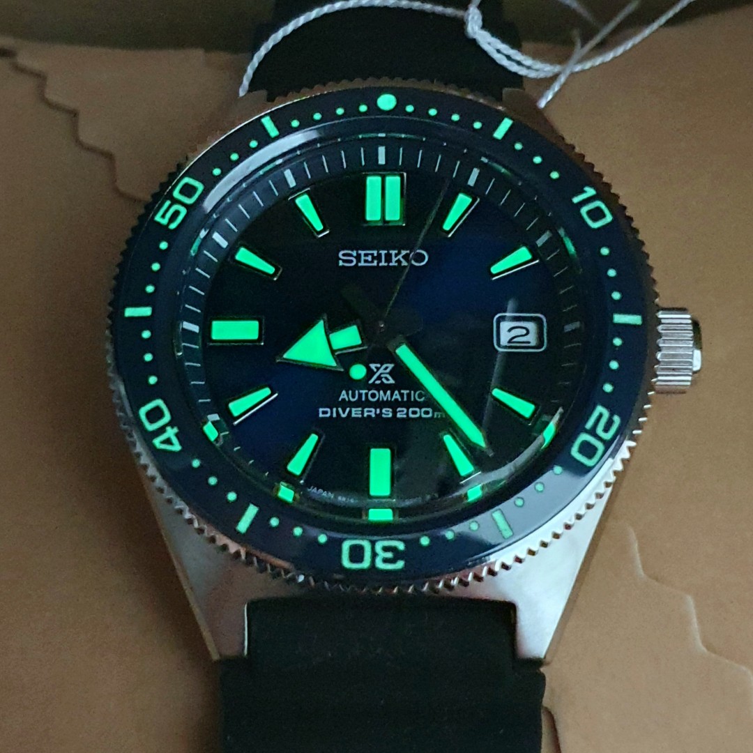 Seiko Prospex SBDC053J1 62mas Modern Reissue Diver s Watch Lumed