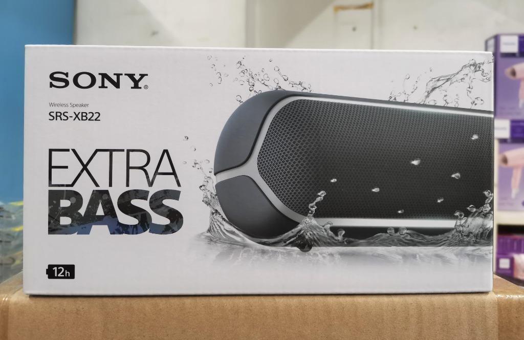 Sony Srs Xb22 Extra Bass Portable Bluetooth Speaker Electronics Audio On Carousell