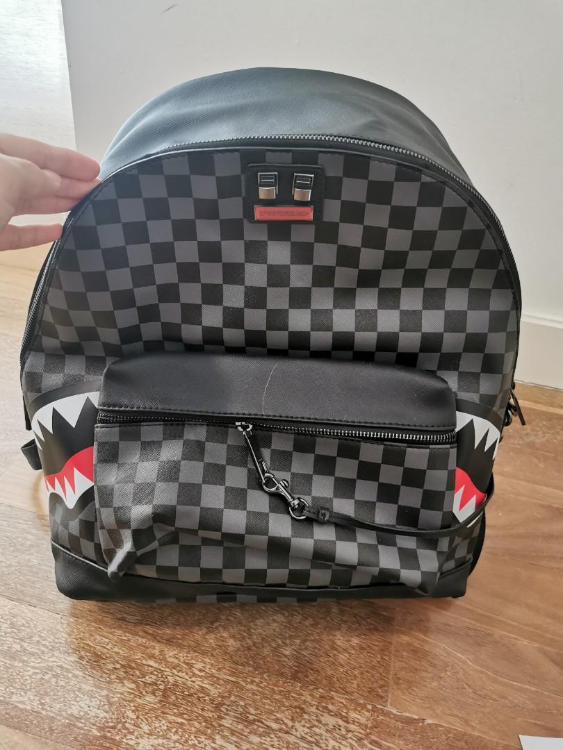 Side sharks in paris backpack top