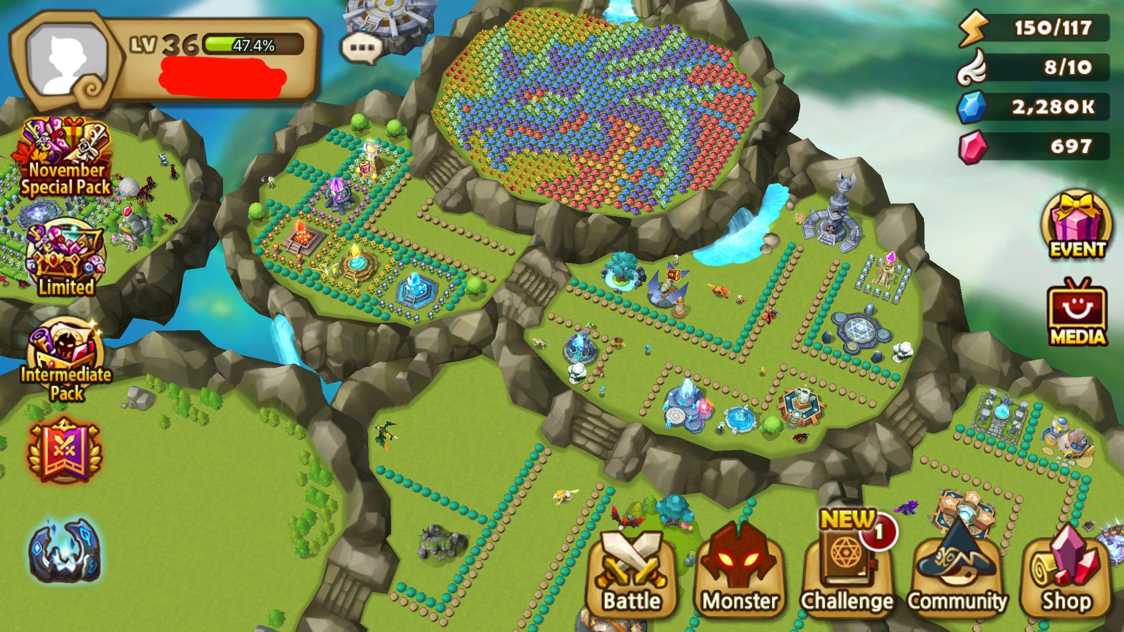 Summoners War Light Hell Lady(Asima) Starter Account, Video Gaming