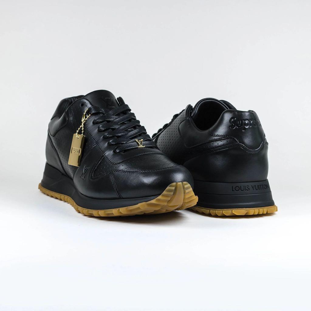 Louis Vuitton x Supreme Monogram LV Run Away Sneakers Schuhe Shoes Trainers  42