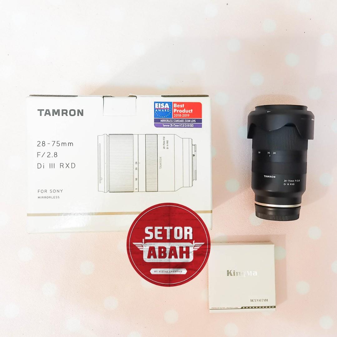 Tamron 28 75mm F 2 8 Sony Fe E Mount For Sale Used Kingma Lens Filter Condition 9 8 10 Photography On Carousell Tamron 28 75mm F 2 8 Sony Fe E Mount For Sale Used Kingma Lens Filter Condition 9 8 10 Photography On Carousell