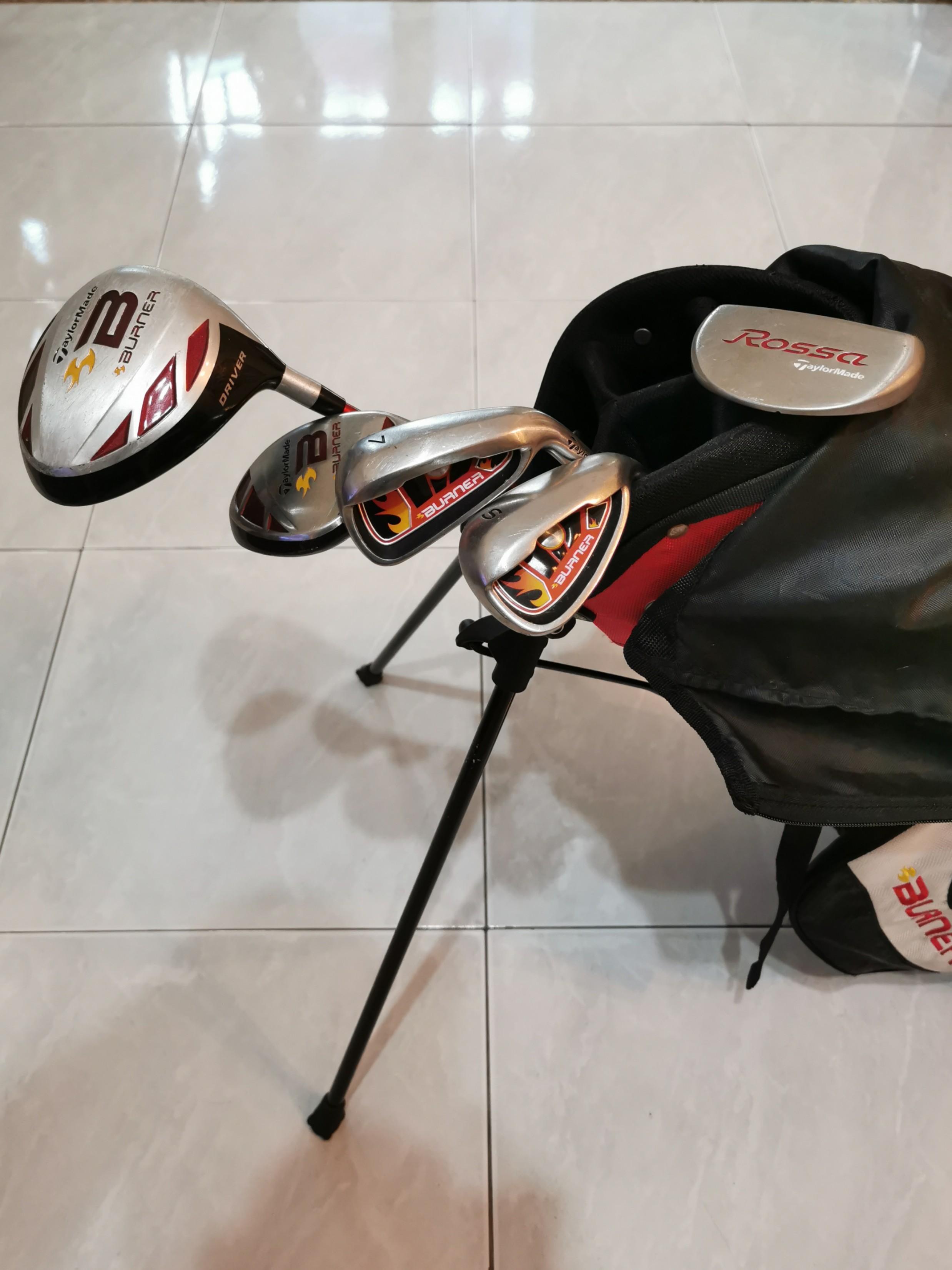 taylormade burner junior golf set