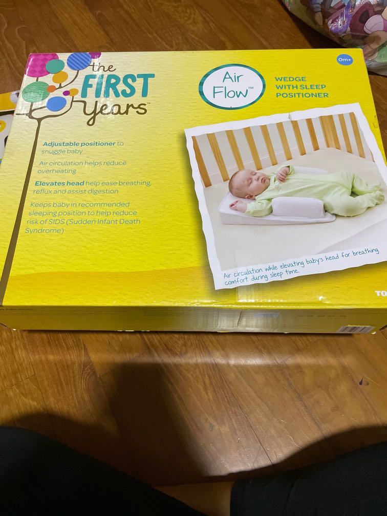 airflow wedge with sleep positioner