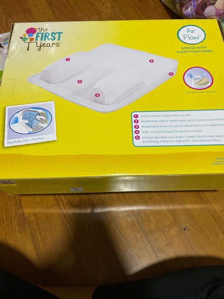 The First Years Airflow Wedge with Sleep Positioner Babies Kids Infant Playtime on Carousell