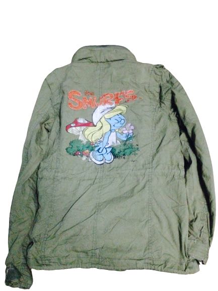 THE SMURF ARMY JACKET, Men's Fashion, Coats, Jackets and Outerwear on ...