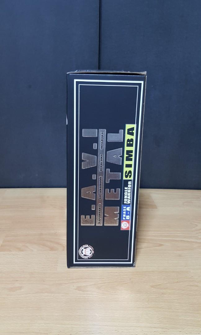 Transformers KFC EAVI METAL Phase 8A+ Jungle Warrior Simba