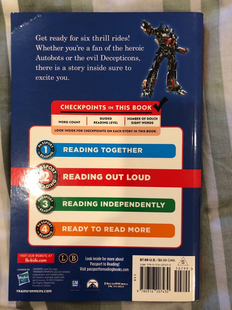 Transformers Level 2 reading book, Hobbies & Toys, Books & Magazines