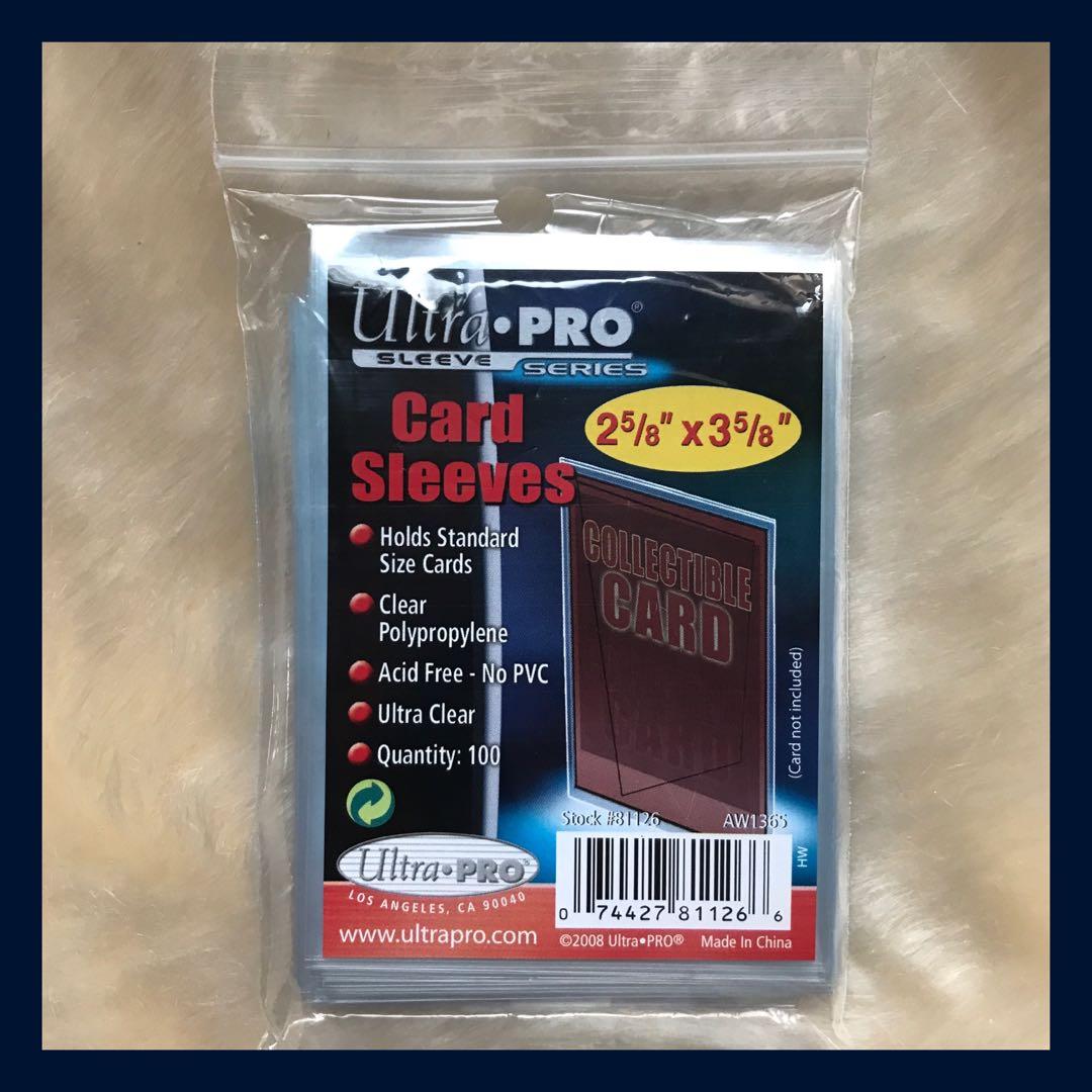 Ultra PRO 4 "x 6" Smooth Card Sleeves 100 Pcs for sale online 