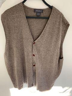 Vintage Eddie Bauer knit vest