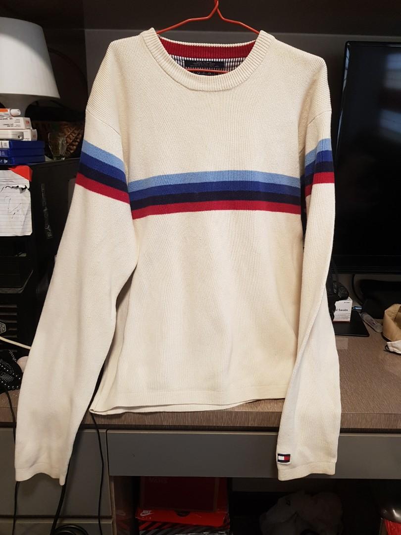 Vintage hilfiger sweater hotsell