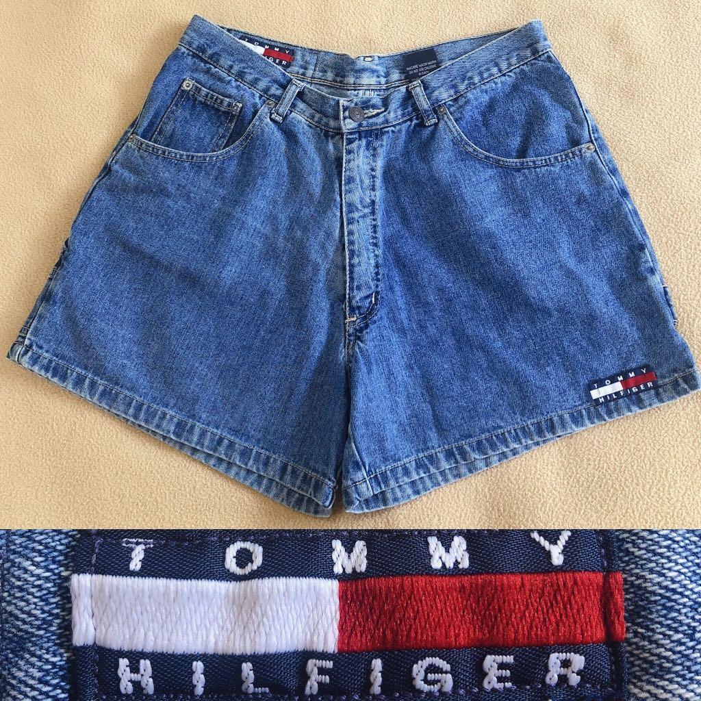 tommy hilfiger mom shorts