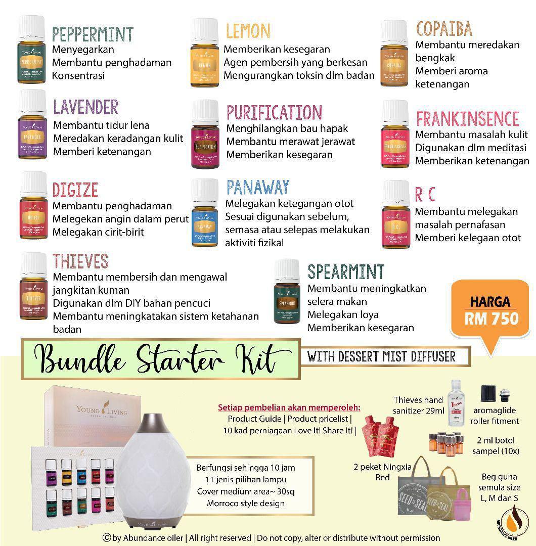 Young Living Premium Starter Kit Health Beauty Perfumes Nail Care Others On Carousell