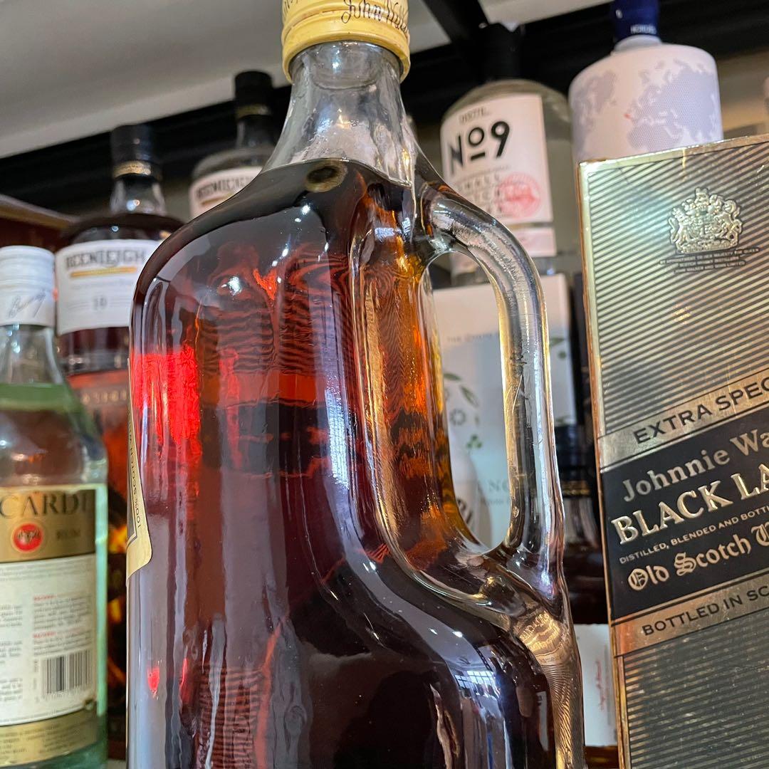 2L Black Label Johnnie Walker Vintage Whisky huge 2000ml, Food