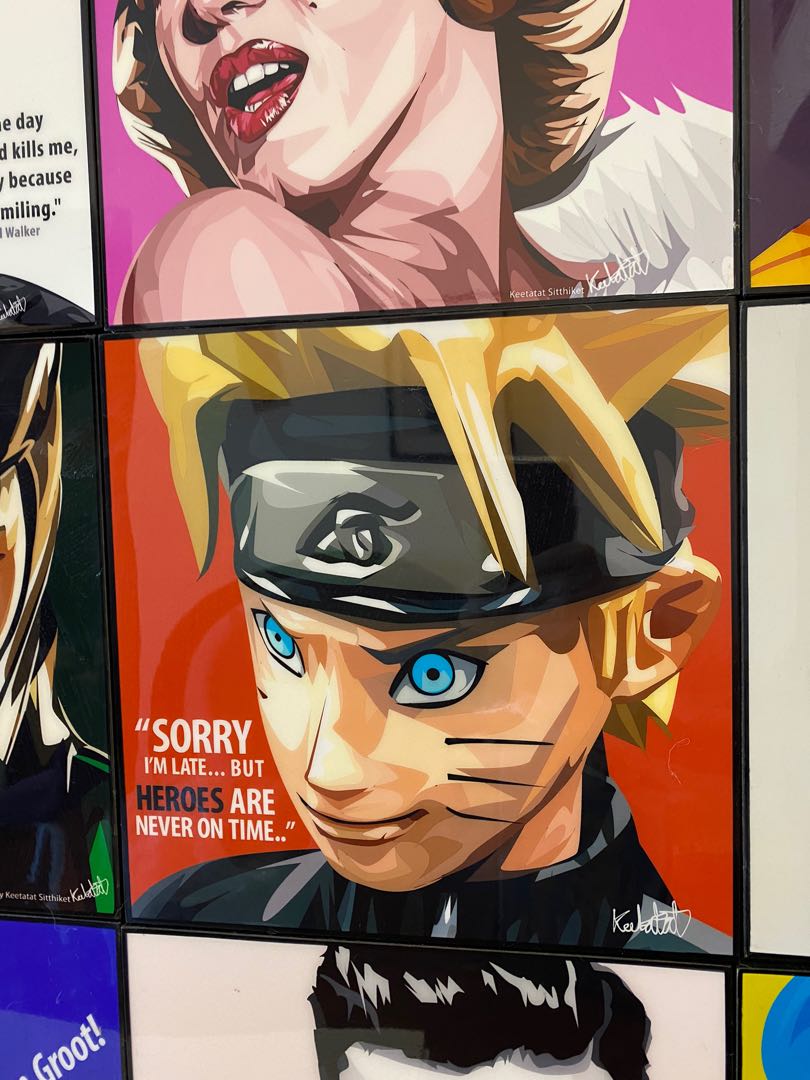 泰國畫家keetatat 壁畫naruto 火影忍者名門 日本明星 Carousell 泰國畫家keetatat 壁畫naruto 火影忍者名門 日本明星 Carousell