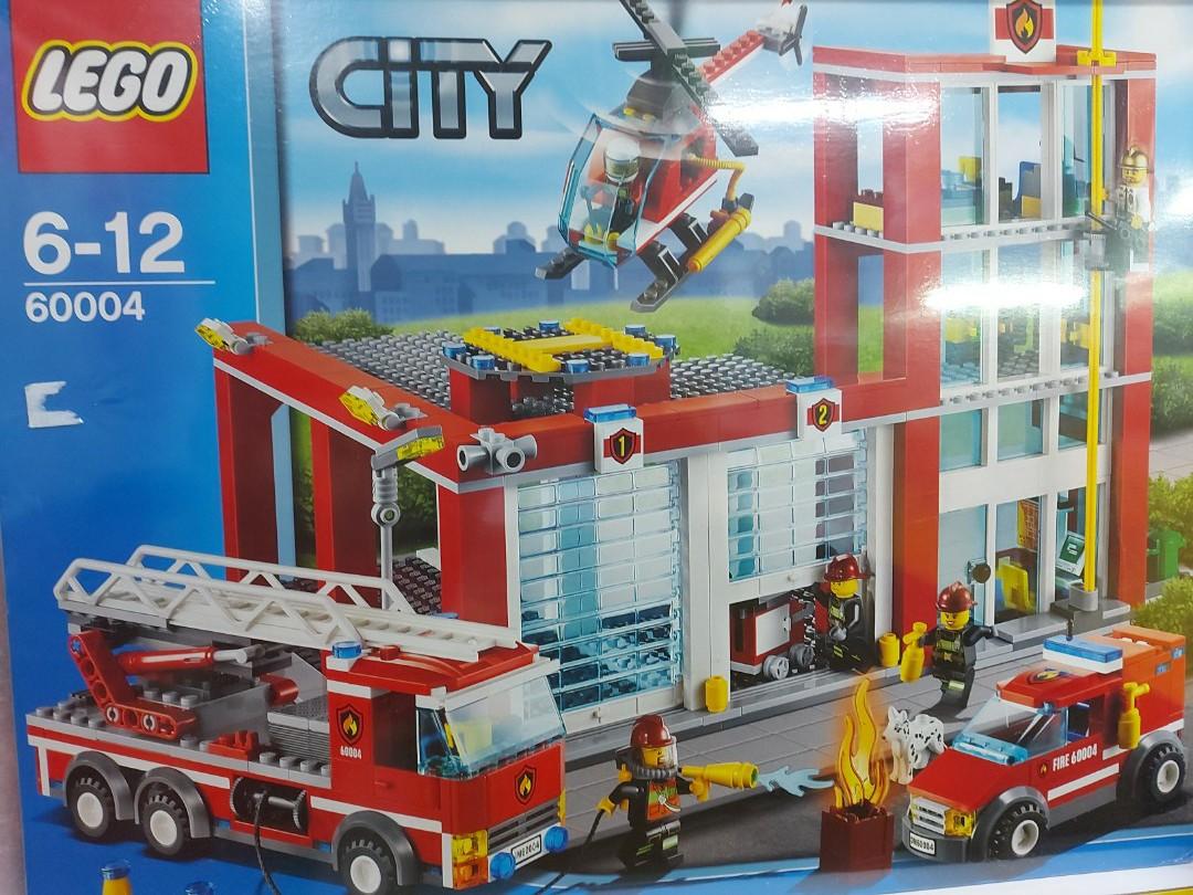全新絕版lego Fire Station 消防局 玩具 遊戲類 玩具 Carousell