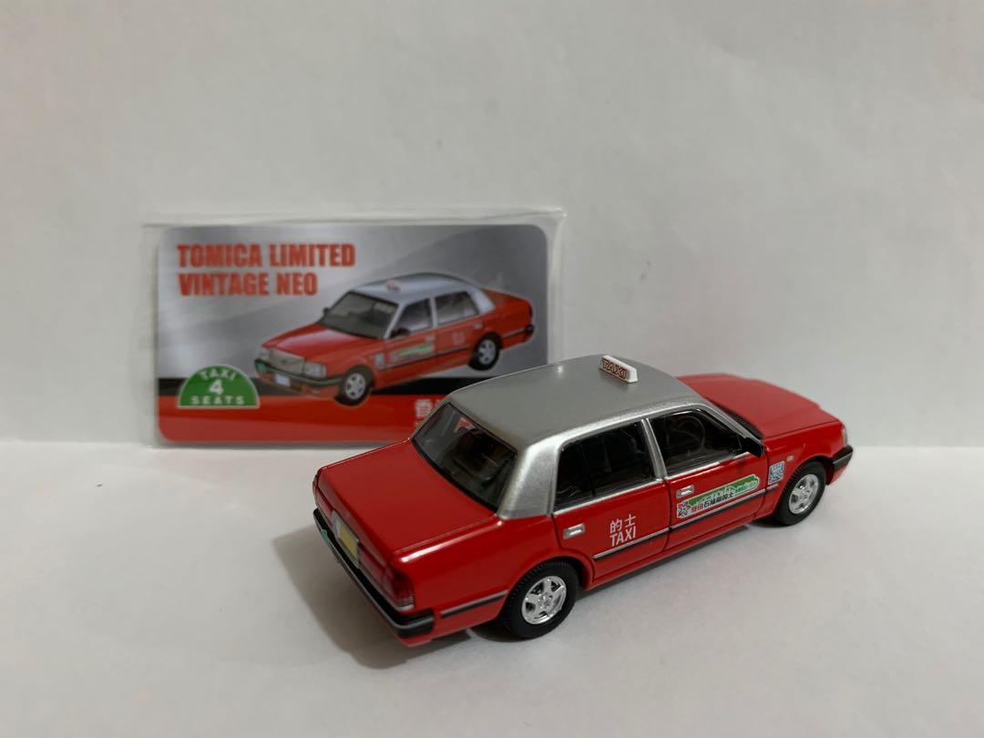 Jouet Takara Tomica - Pack 3 Voitures Toyota Crown HK Taxi - Édition Spéciale Hong Kong - 1:63