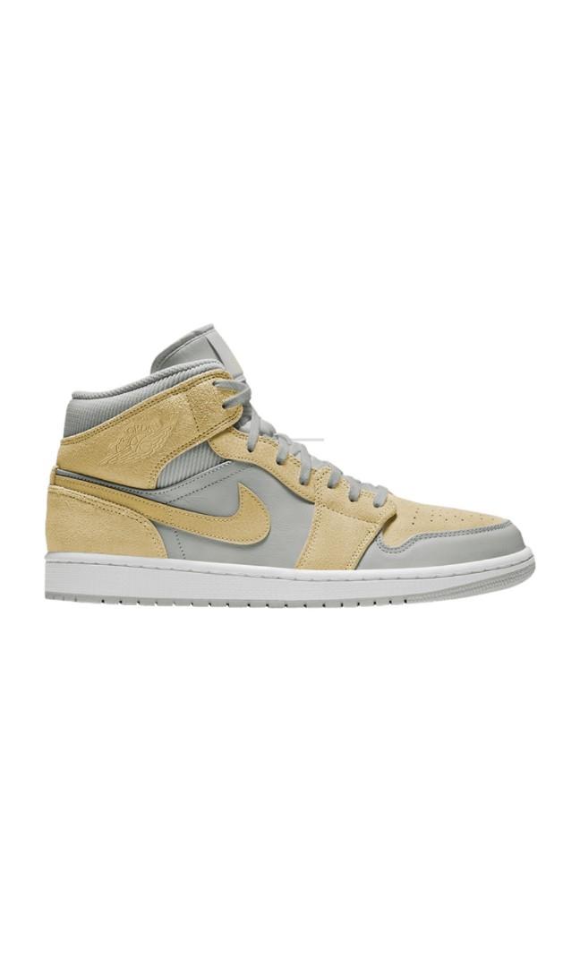 Air Jordan 1 Mid SE 'Tan Grey', Men's Fashion, Footwear, Sneakers on  Carousell