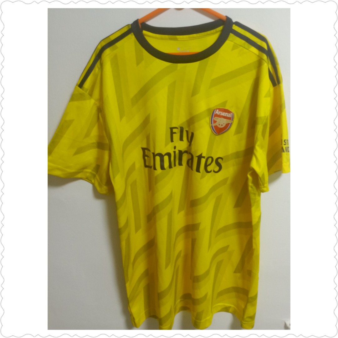 arsenal away yellow